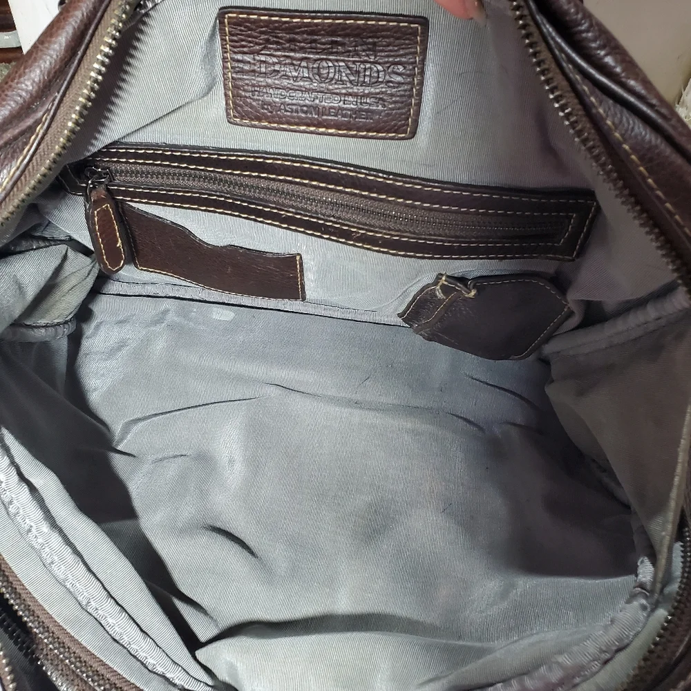 Allen Edmunds Leather Briefcase